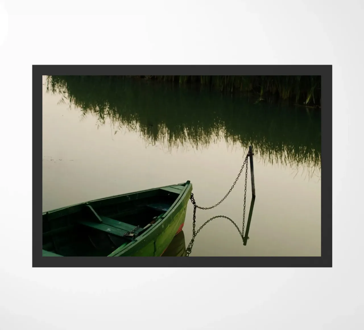 Riflesso sul lago Balaton, Ungheria zerbino da Simon Koy