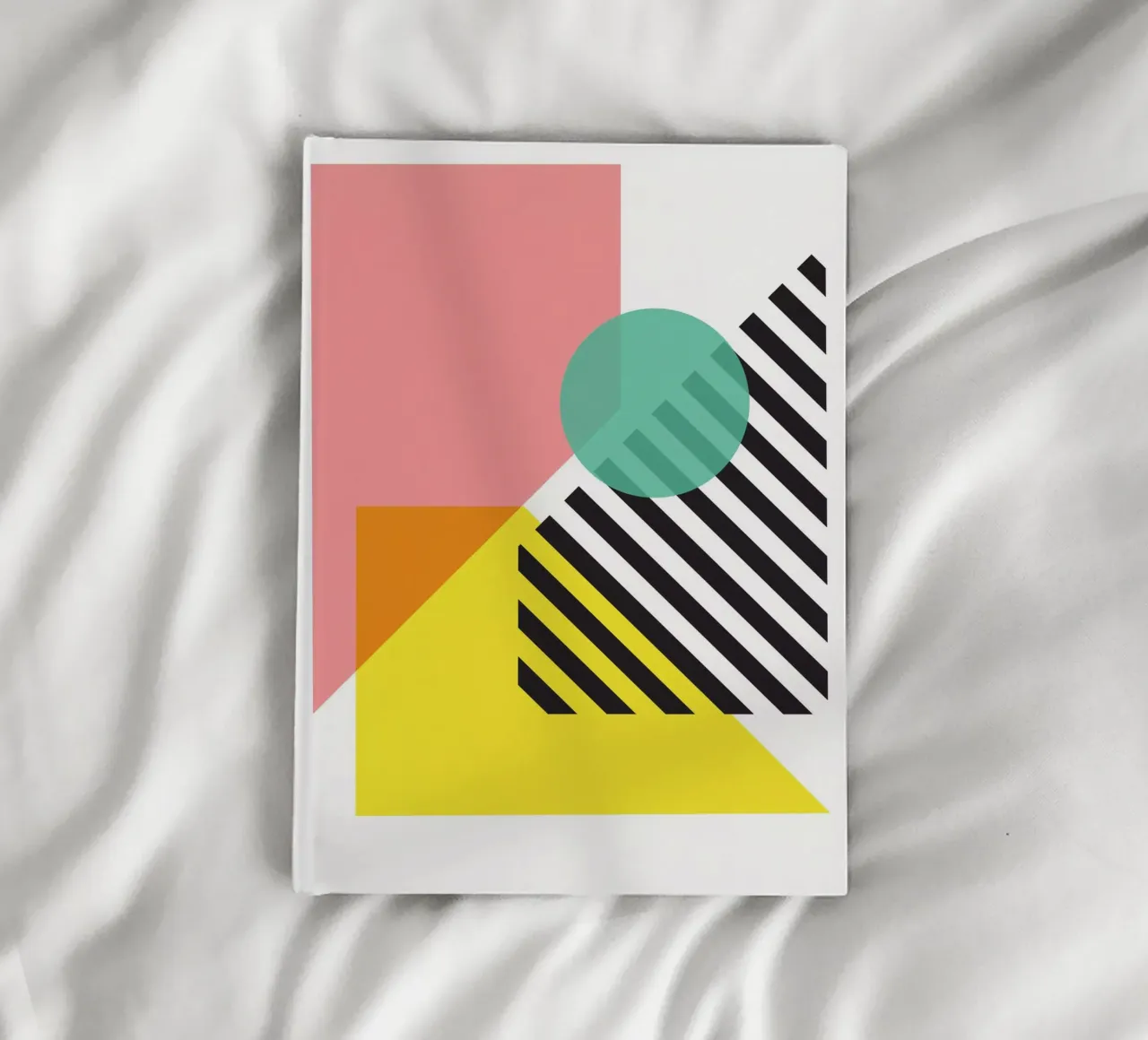 Throwing Shapes II Notizbuch von Kim Hubball Studio