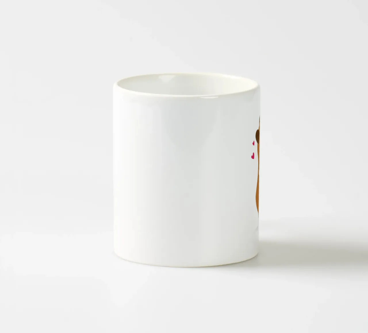 Capibara con orsetto tazza in ceramica da julianamotzko