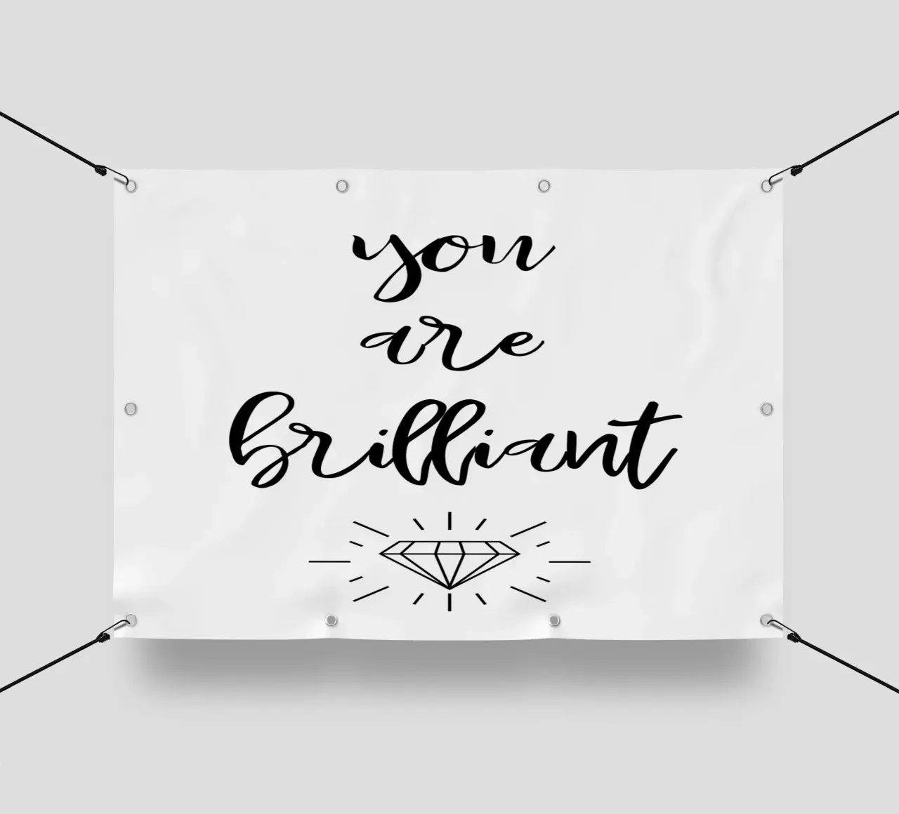 You are brilliant telo in pvc da PinkCandyWalls
