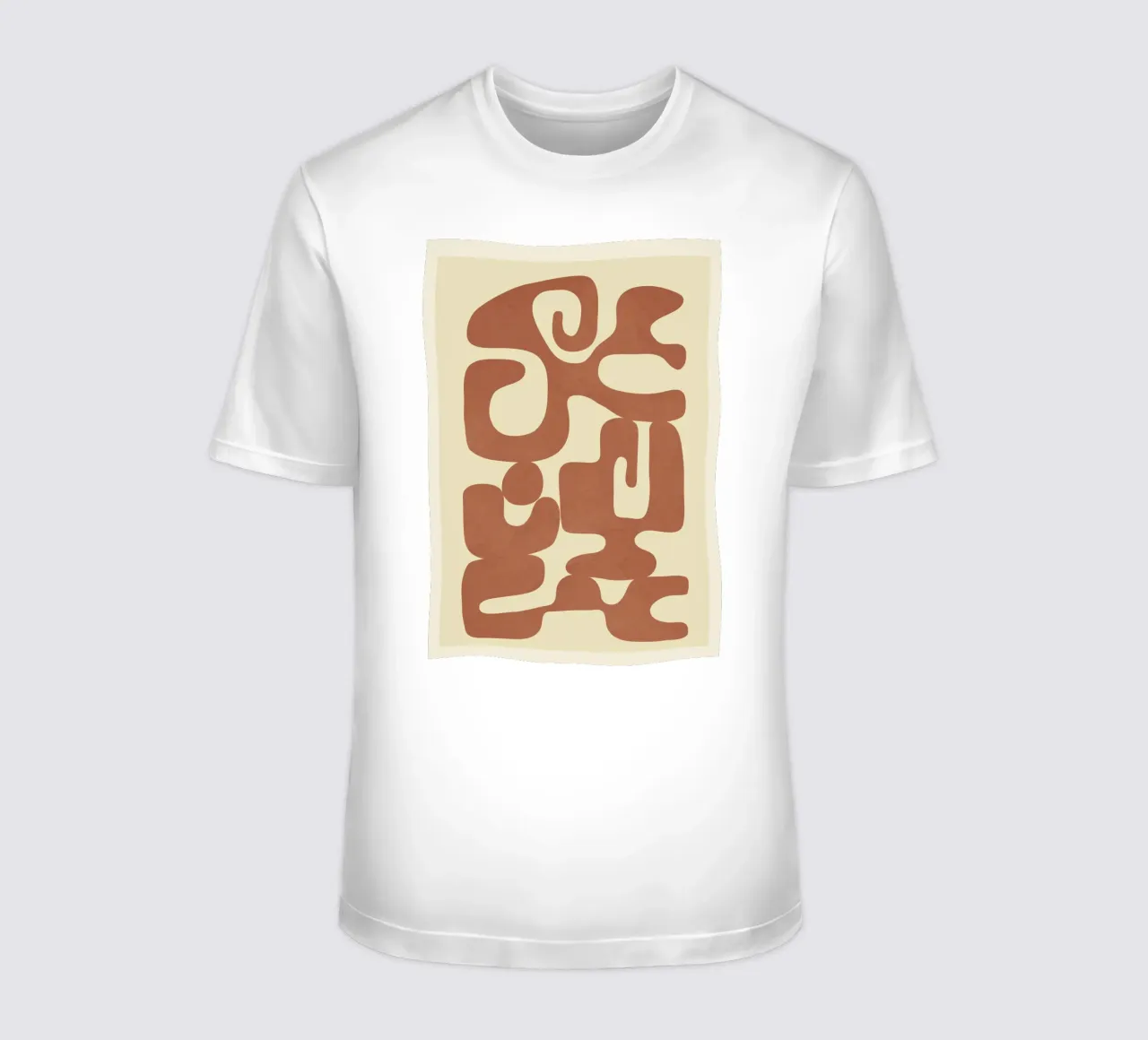 Modern Abstract Shapes 3 t-shirt da Nadjaa