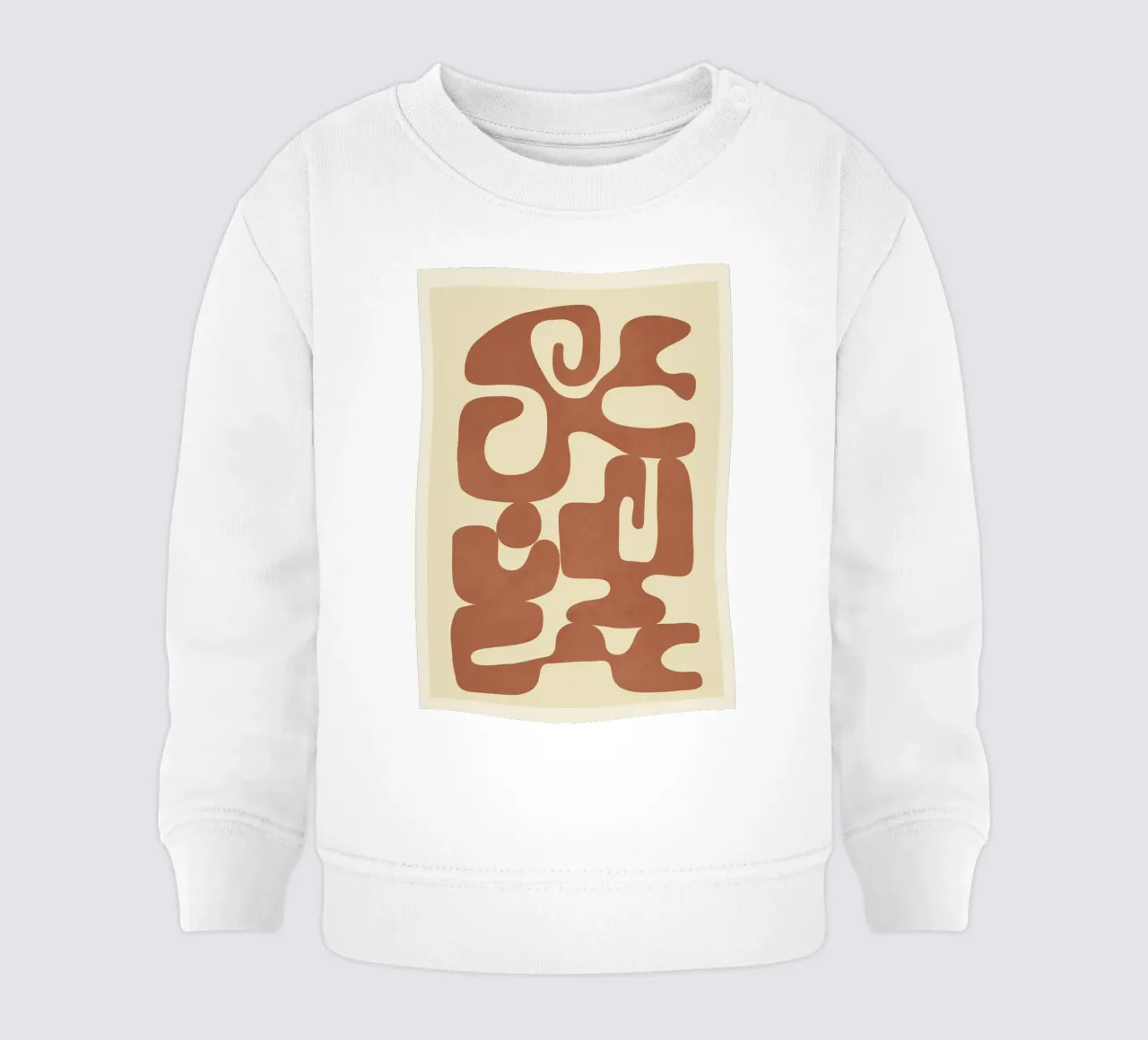 Modern Abstract Shapes 3 felpa neonato da Nadjaa