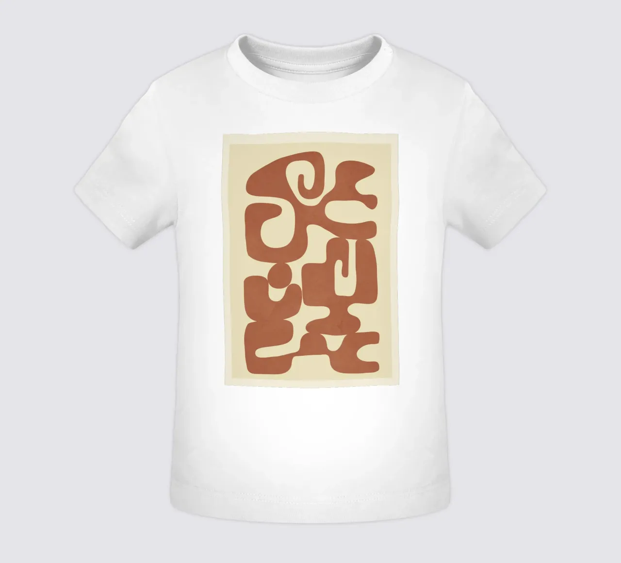 Modern Abstract Shapes 3 maglietta neonato da Nadjaa