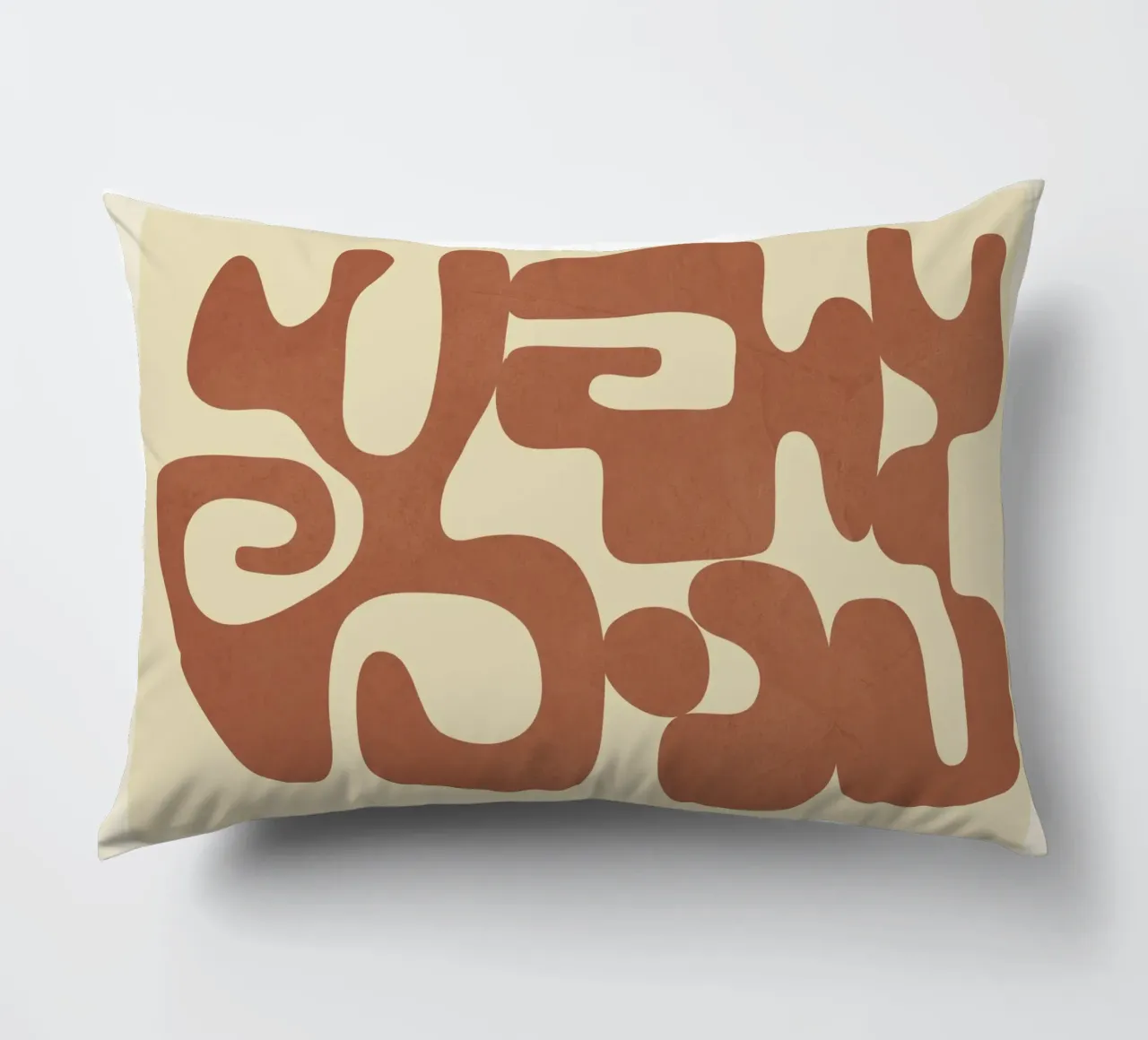 Modern Abstract Shapes 3 cuscino da Nadjaa