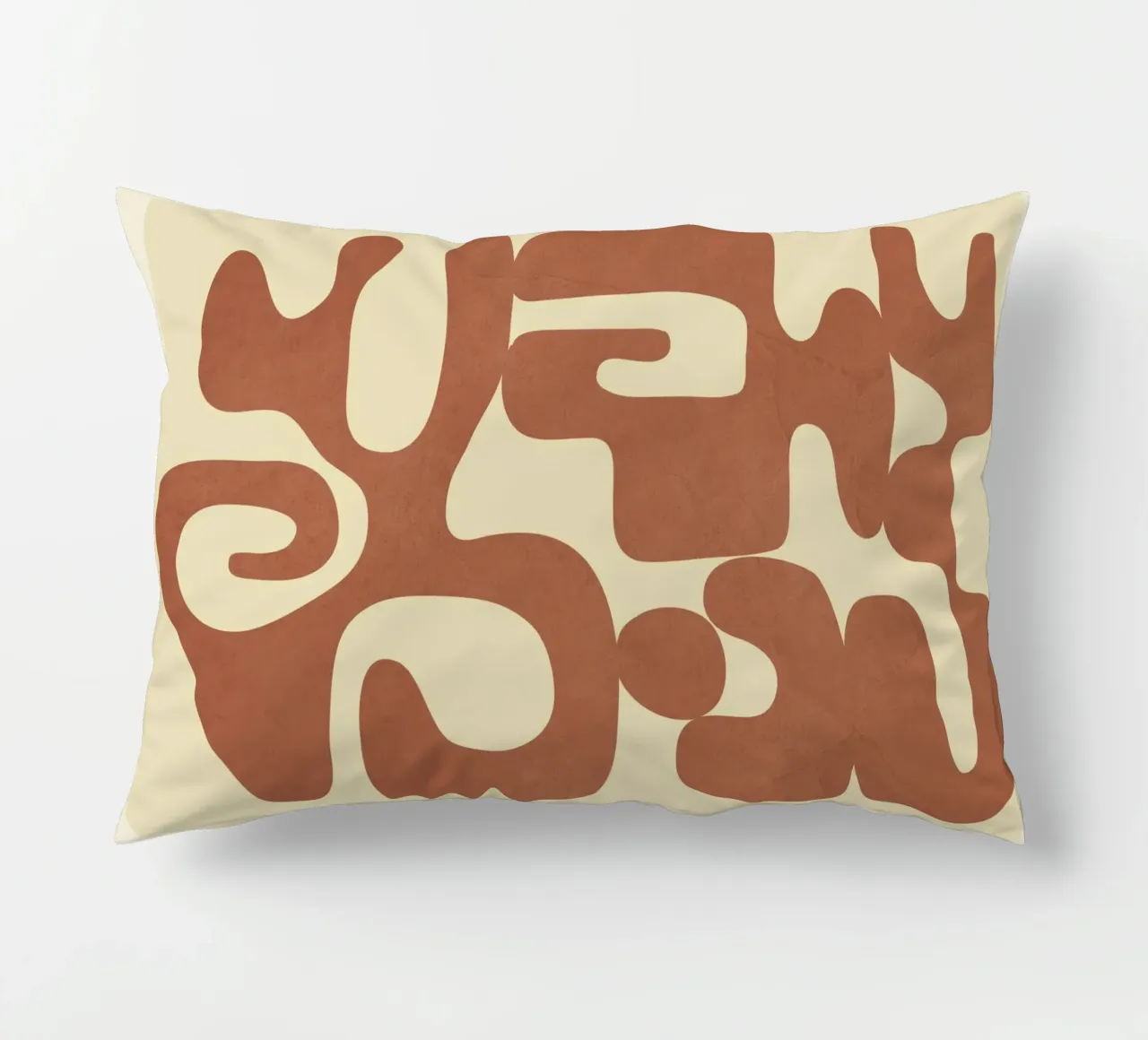 Modern Abstract Shapes 3 cuscino da Nadjaa