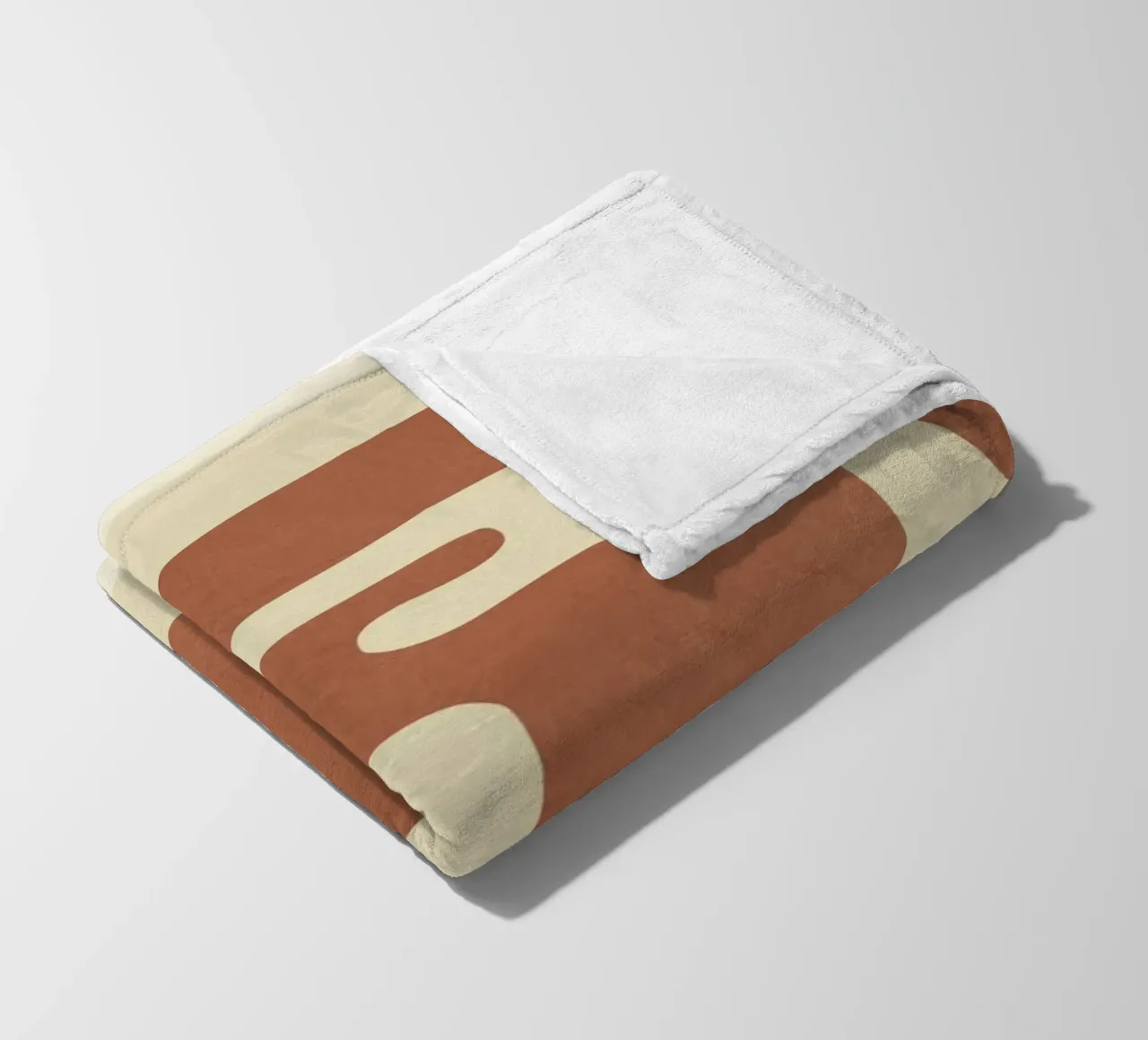 Modern Abstract Shapes 3 coperta in pile da Nadjaa