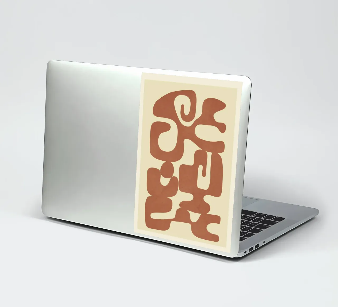 Modern Abstract Shapes 3 Sticker von Nadjaa