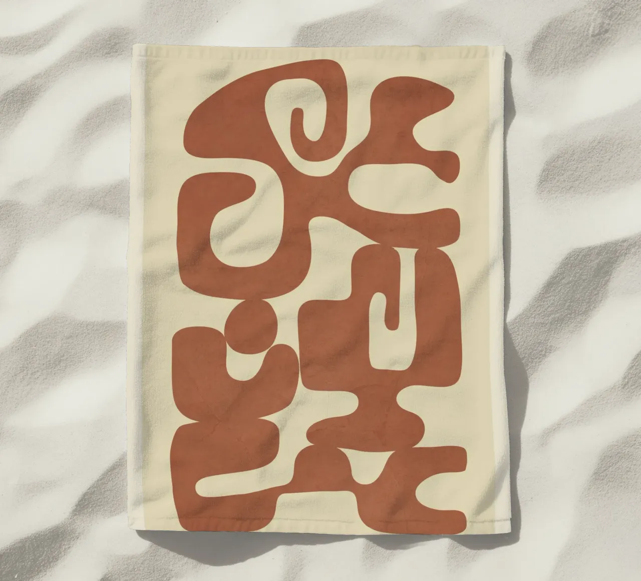 Modern Abstract Shapes 3 telo mare da Nadjaa
