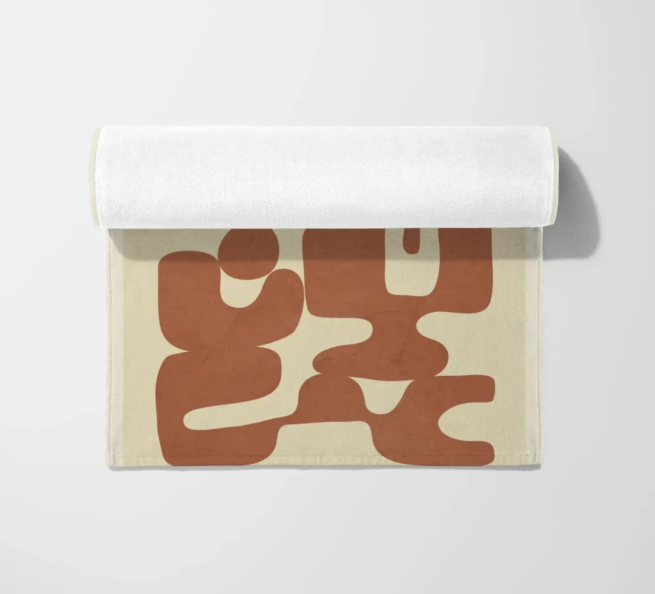 Modern Abstract Shapes 3 telo mare da Nadjaa