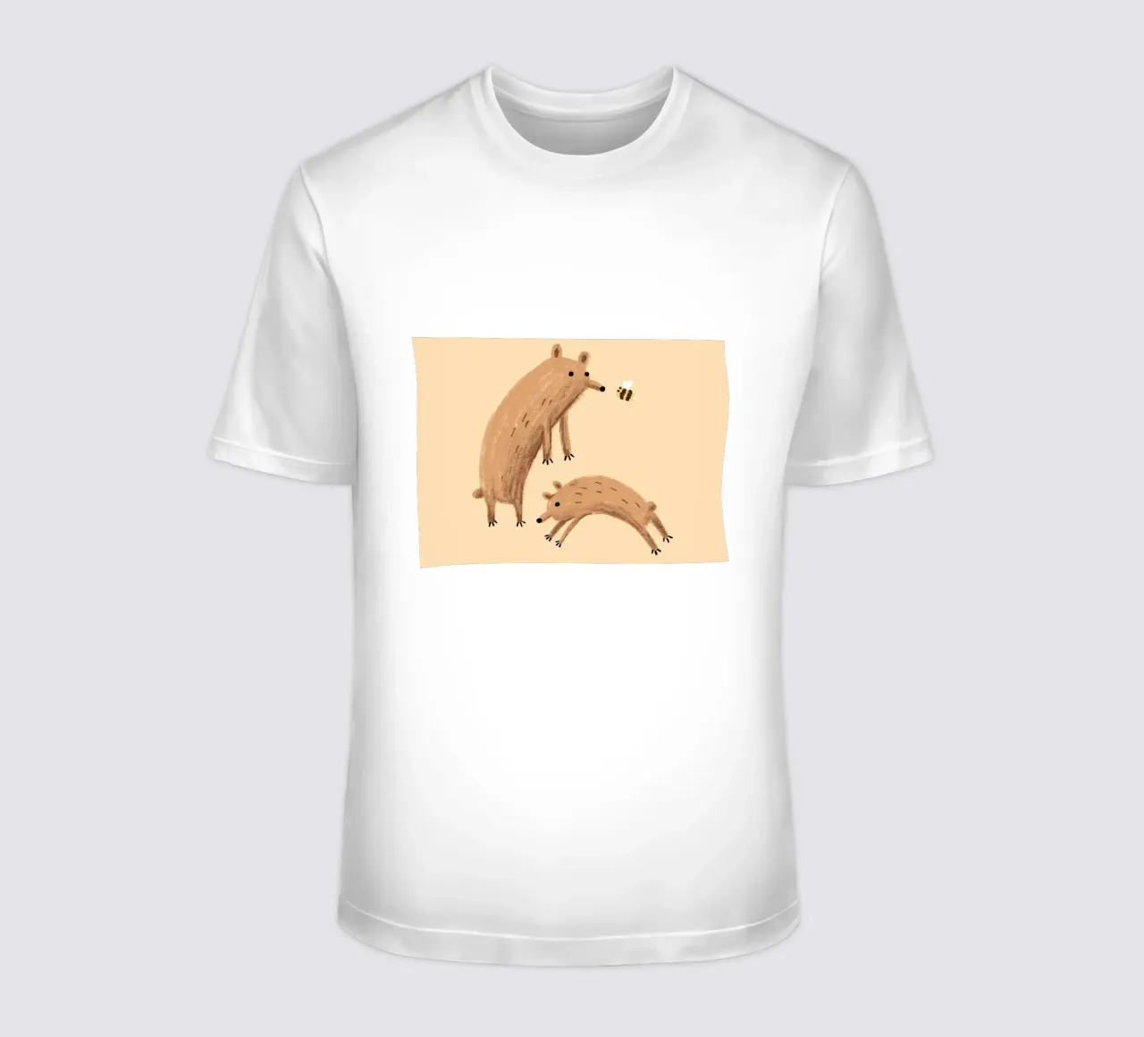 Ape e orsi t-shirt da HARU HARU