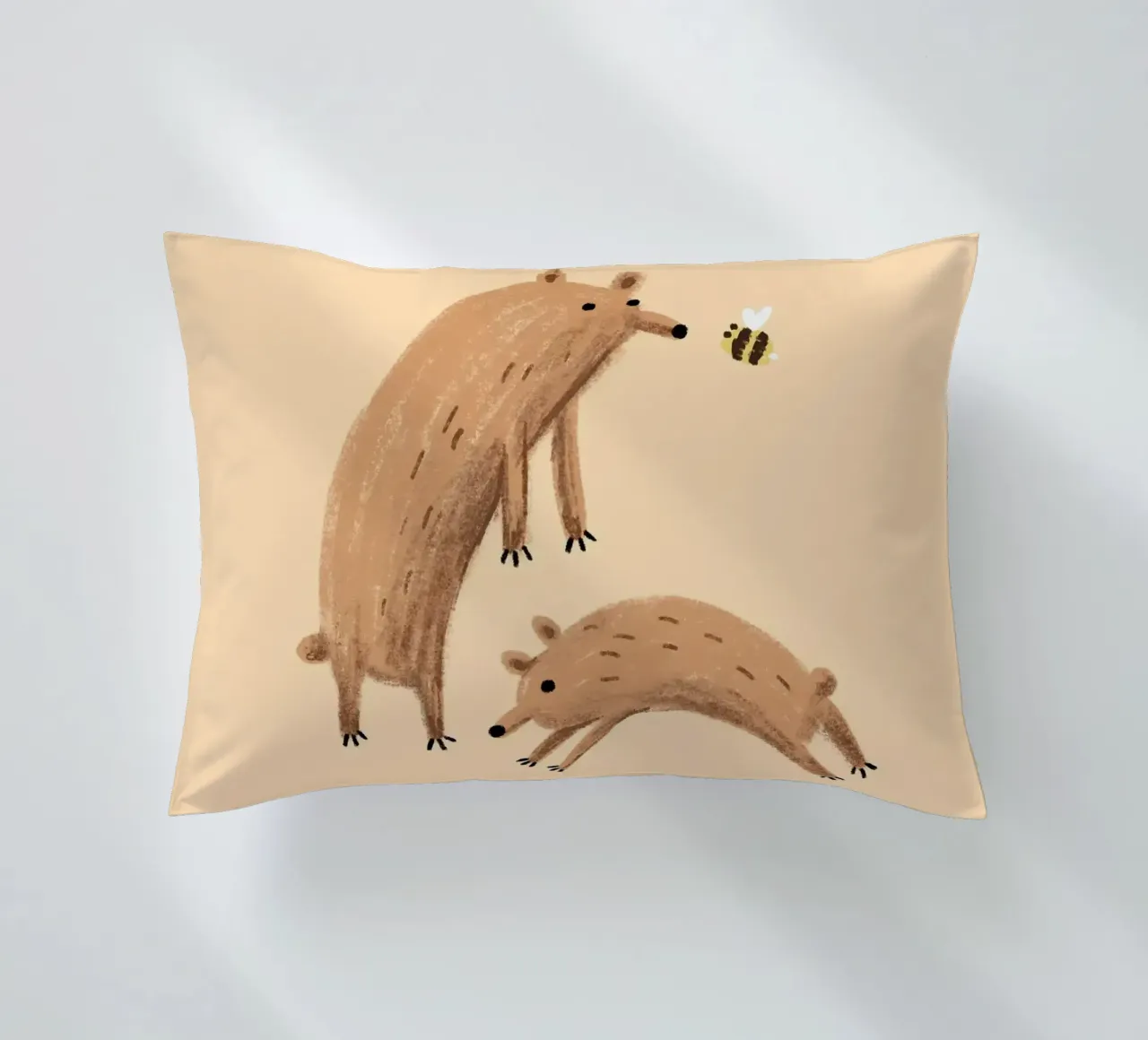 Ape e orsi cuscino da HARU HARU