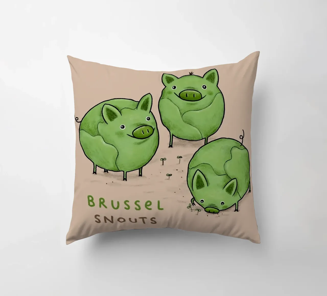 Bocconcini di Bruxelles cuscino da HARU HARU