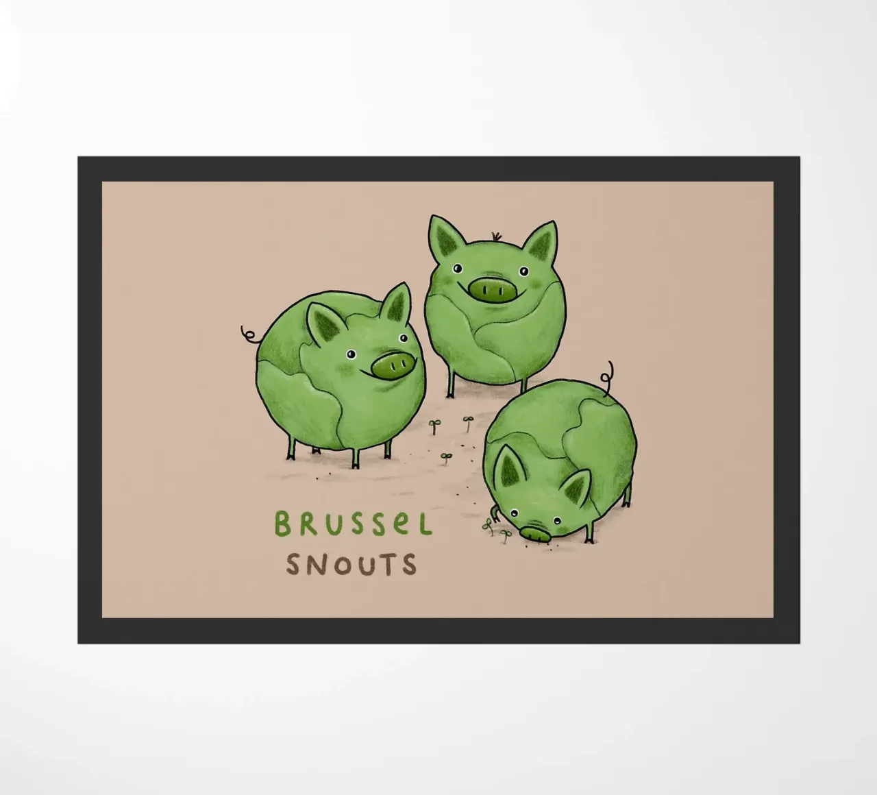 Bocconcini di Bruxelles zerbino da HARU HARU