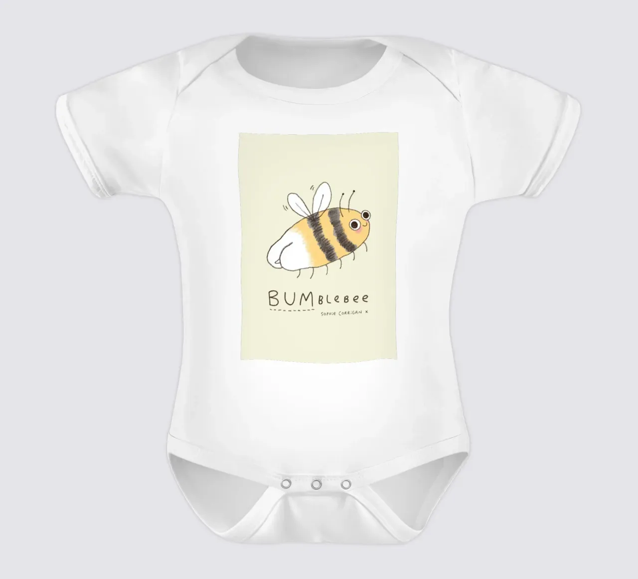 BUMblebee body neonato maniche corte da HARU HARU