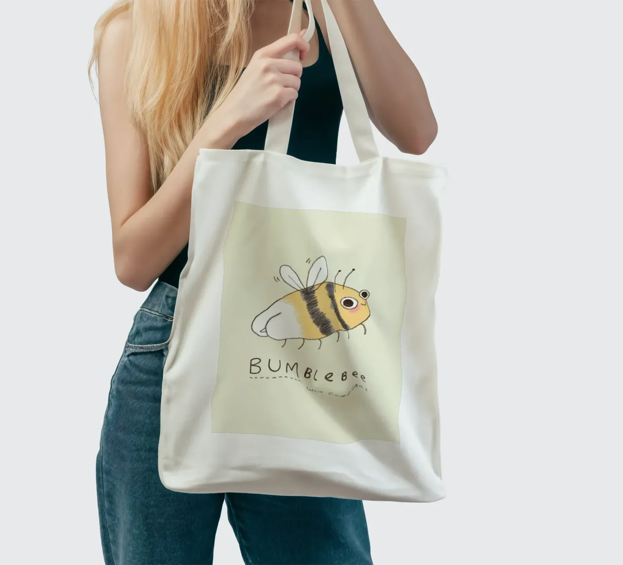 BUMblebee borsa in juta da HARU HARU