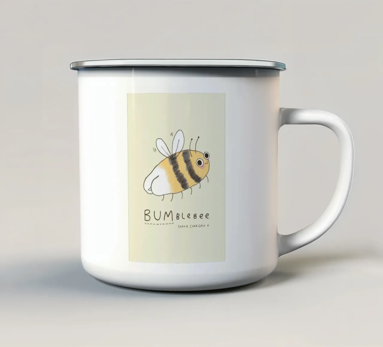 BUMblebee tazza in smalto da HARU HARU