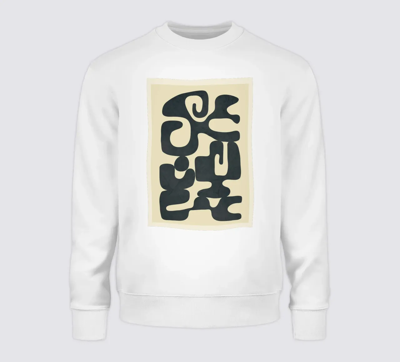 Modern Abstract Shapes 4 felpa da Nadjaa