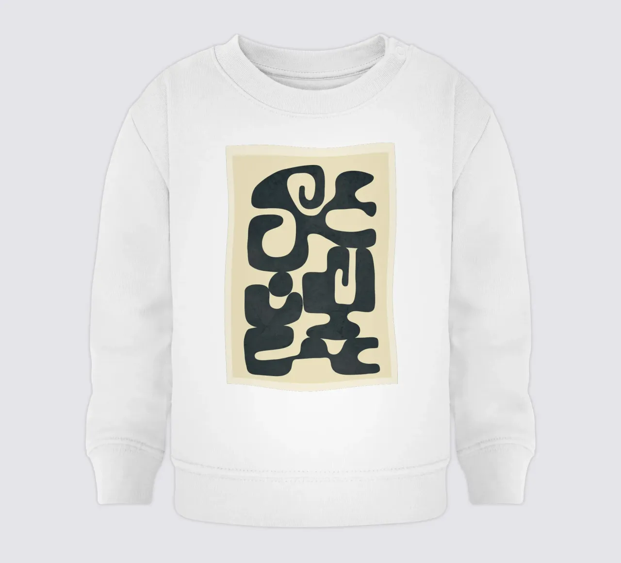 Modern Abstract Shapes 4 felpa neonato da Nadjaa