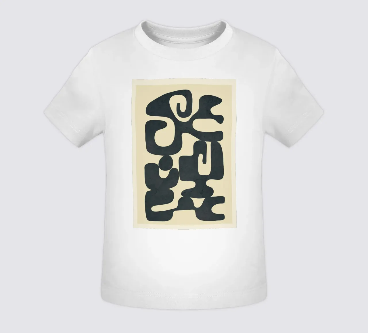 Modern Abstract Shapes 4 maglietta neonato da Nadjaa