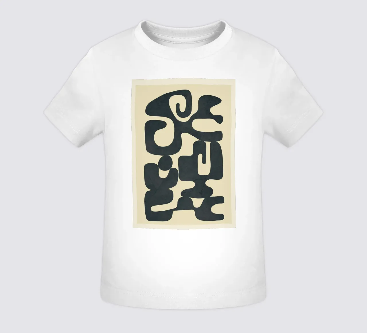 Modern Abstract Shapes 4 maglietta neonato da Nadjaa