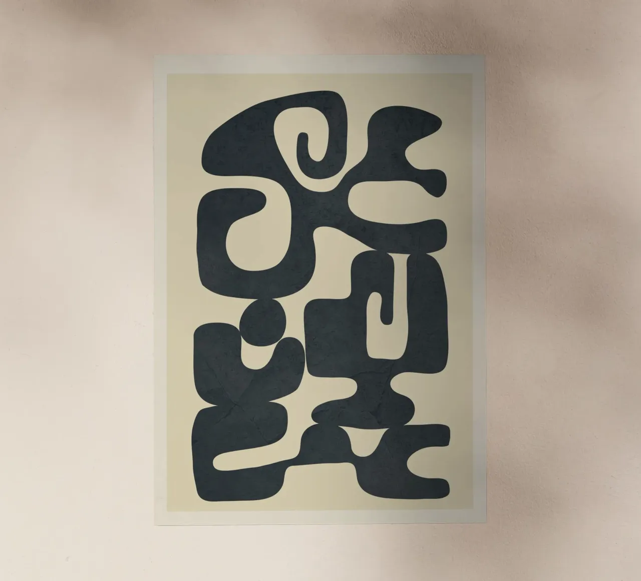 Modern Abstract Shapes 4 pellicola backlit da Nadjaa