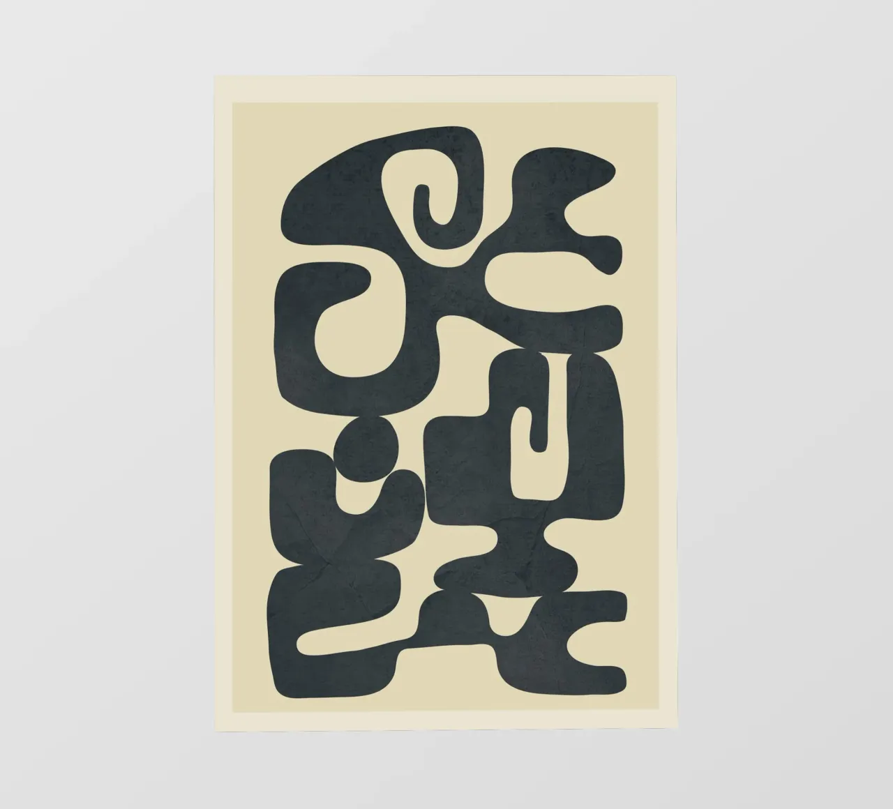 Modern Abstract Shapes 4 telo in pvc da Nadjaa