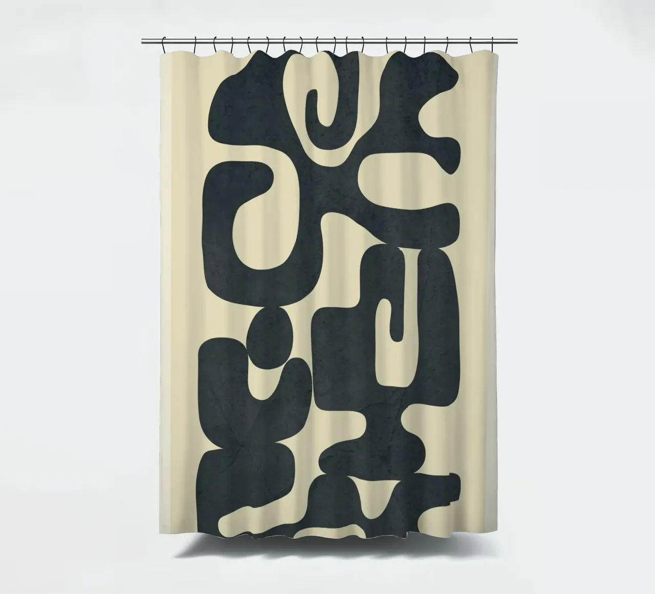 Modern Abstract Shapes 4 Duschvorhang von Nadjaa