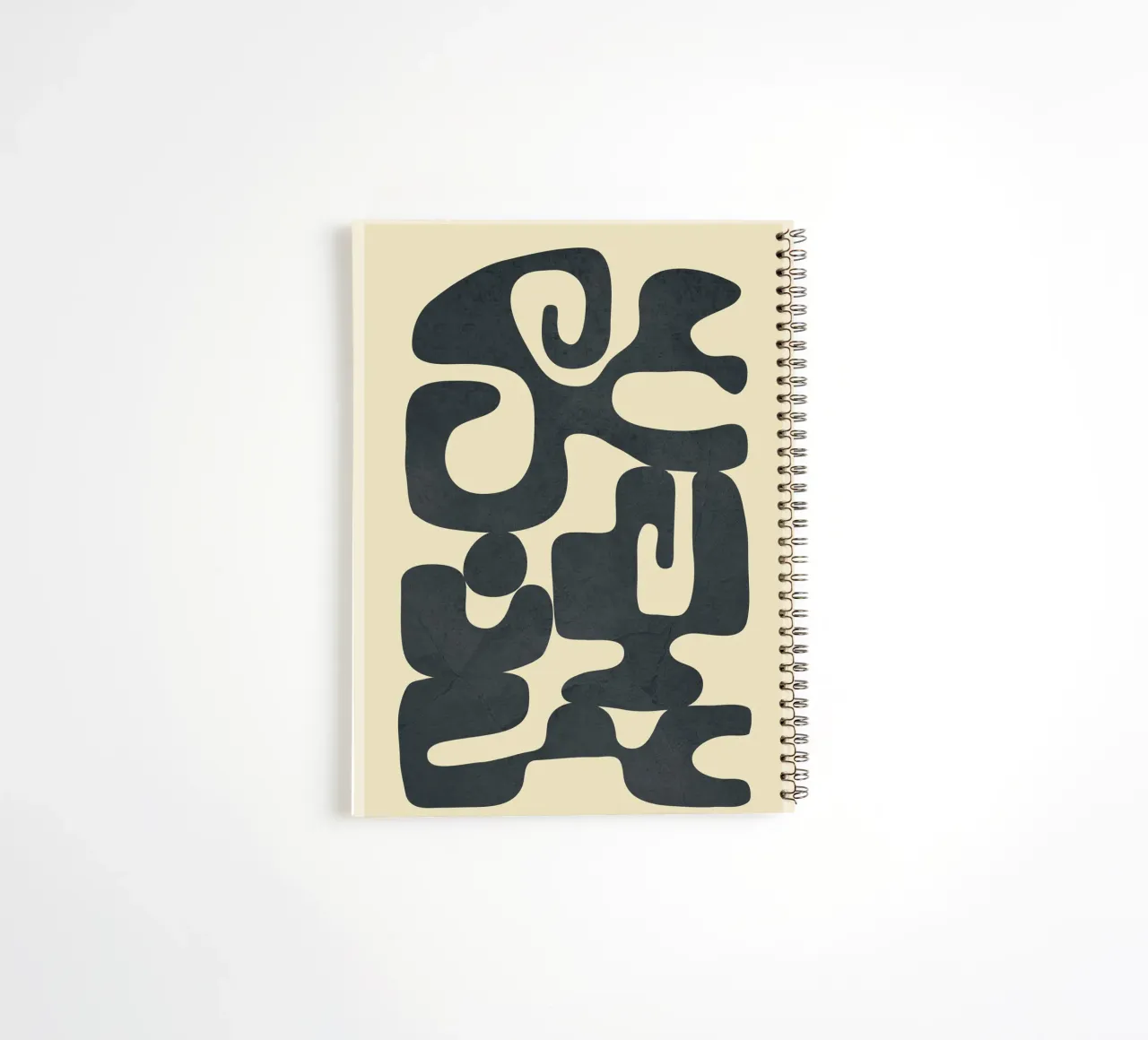 Modern Abstract Shapes 4 diario ad anelli da Nadjaa