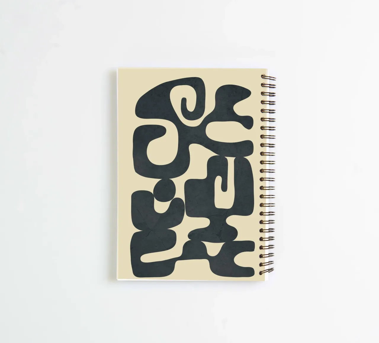 Modern Abstract Shapes 4 diario ad anelli da Nadjaa