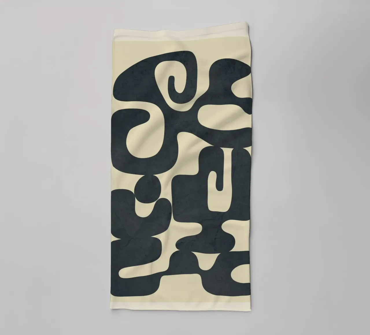Modern Abstract Shapes 4 serviette de bain de Nadjaa