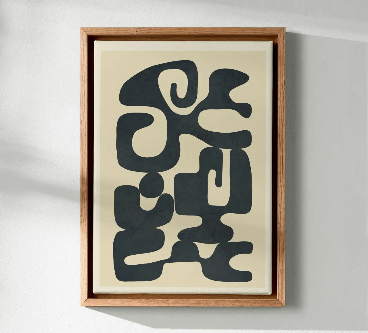 Modern Abstract Shapes 4 tela da Nadjaa