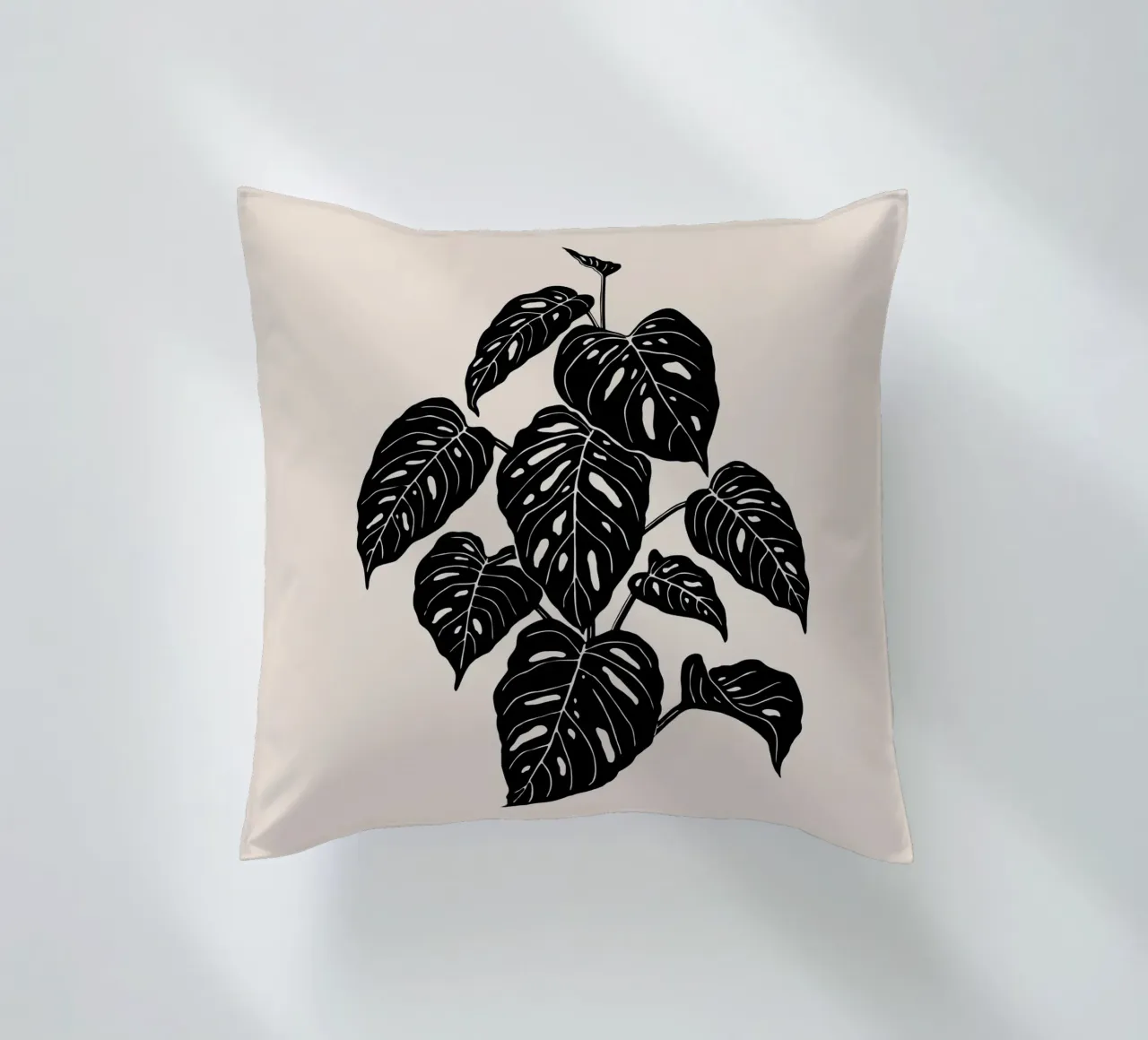 Monochromatic Foliage cuscino da Vivi Nicolin
