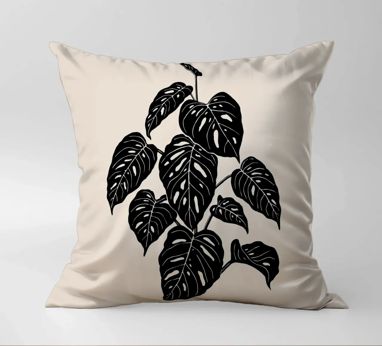 Monochromatic Foliage cuscino da Vivi Nicolin