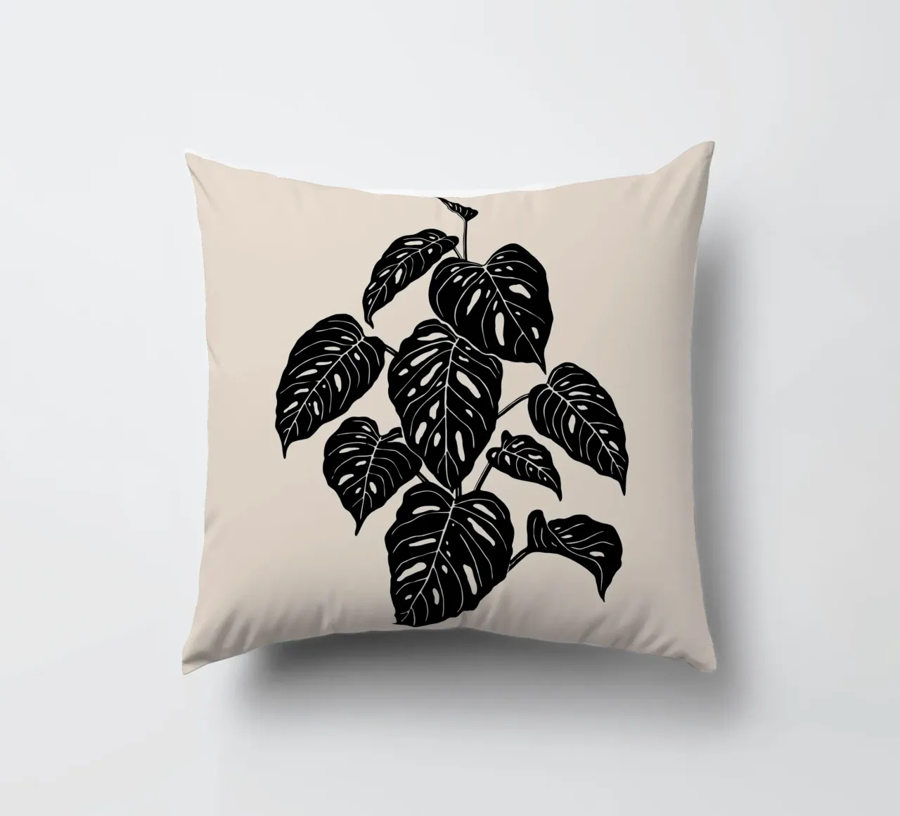 Monochromatic Foliage cuscino da Vivi Nicolin
