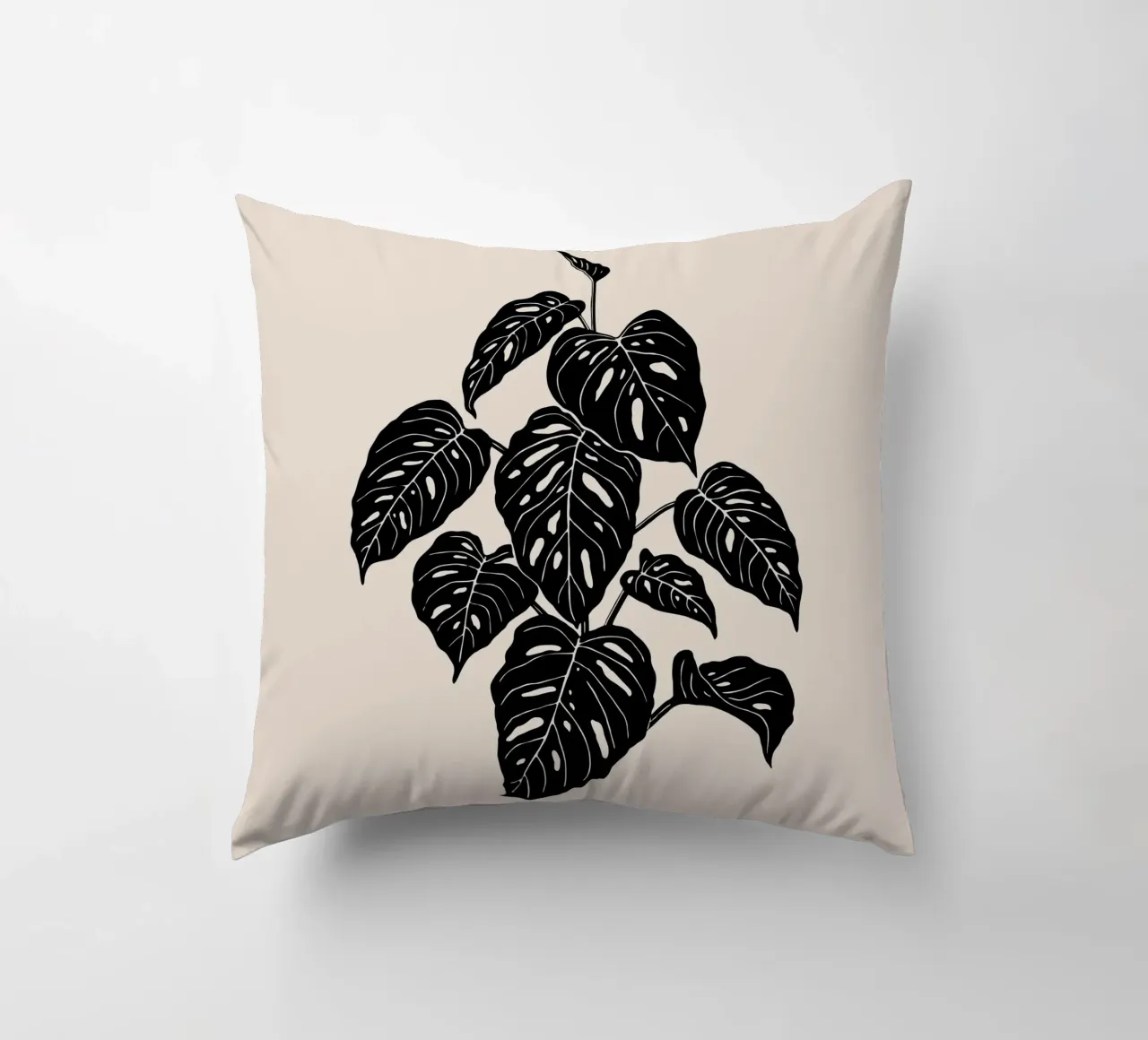 Monochromatic Foliage cuscino da Vivi Nicolin