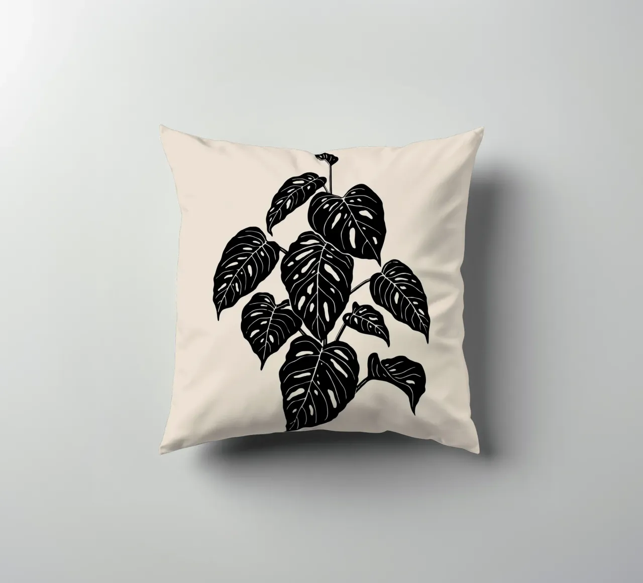 Monochromatic Foliage cuscino da Vivi Nicolin