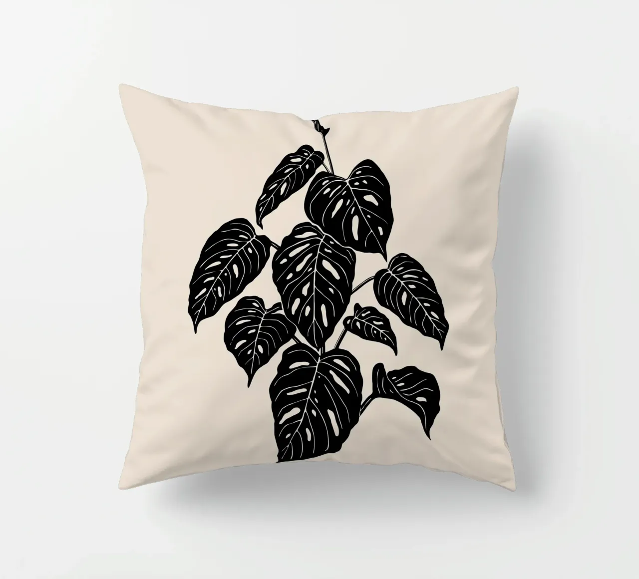 Monochromatic Foliage cuscino da Vivi Nicolin