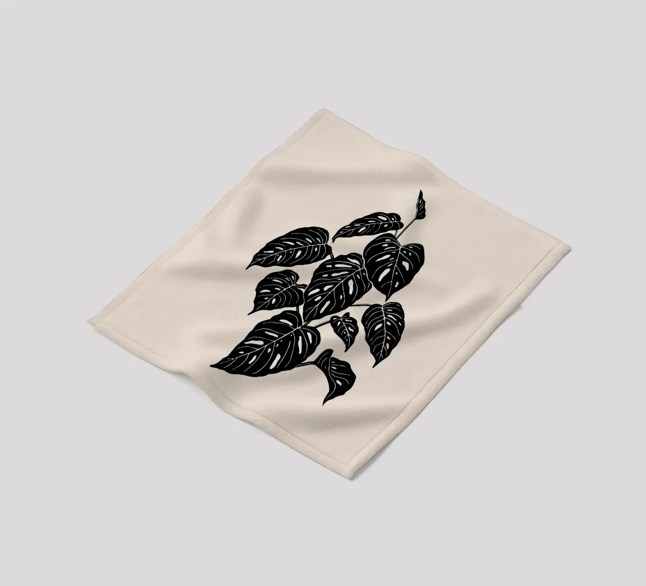 Monochromatic Foliage coperta in pile da Vivi Nicolin