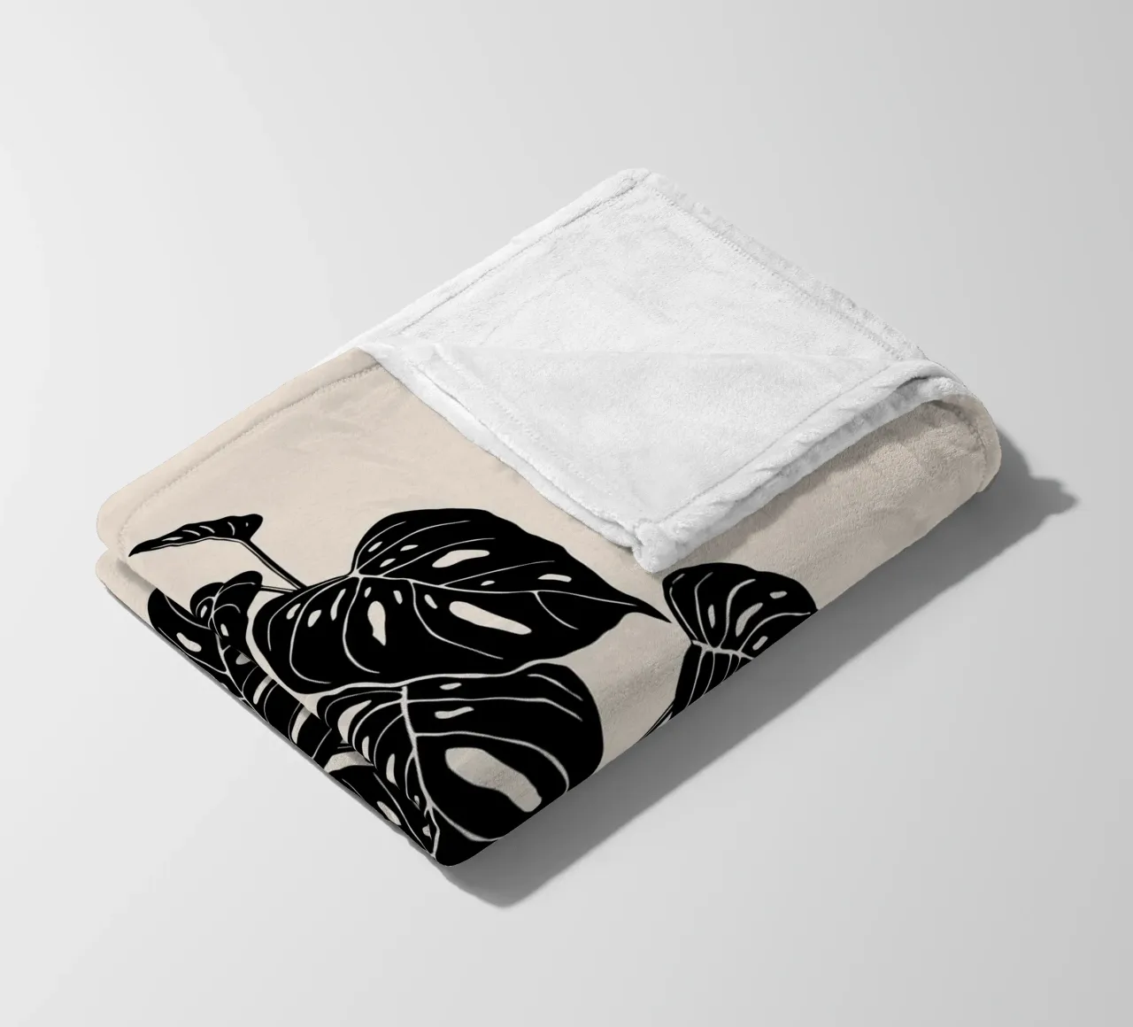Monochromatic Foliage coperta in pile da Vivi Nicolin