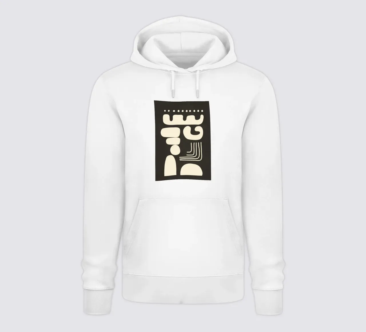 Abstract Minimal Shapes 1 Hoodie von Nadjaa