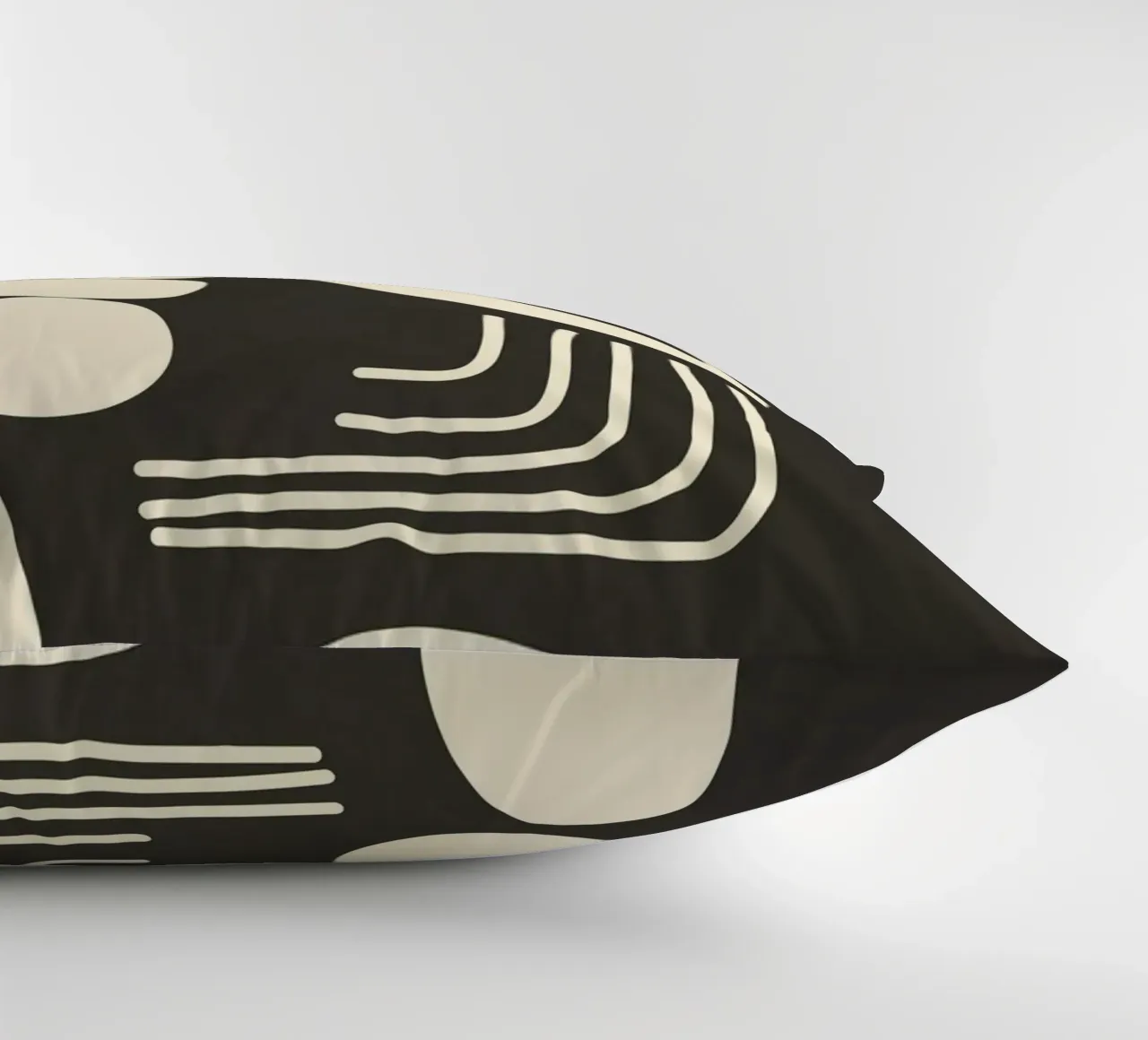 Abstract Minimal Shapes 1 decorative cushion by Nadjaa