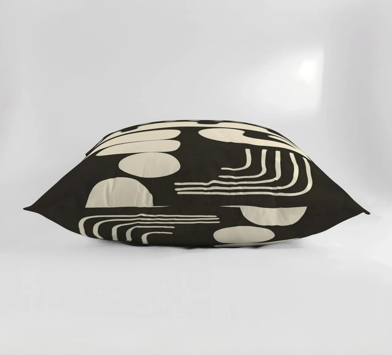 Abstract Minimal Shapes 1 decorative cushion by Nadjaa