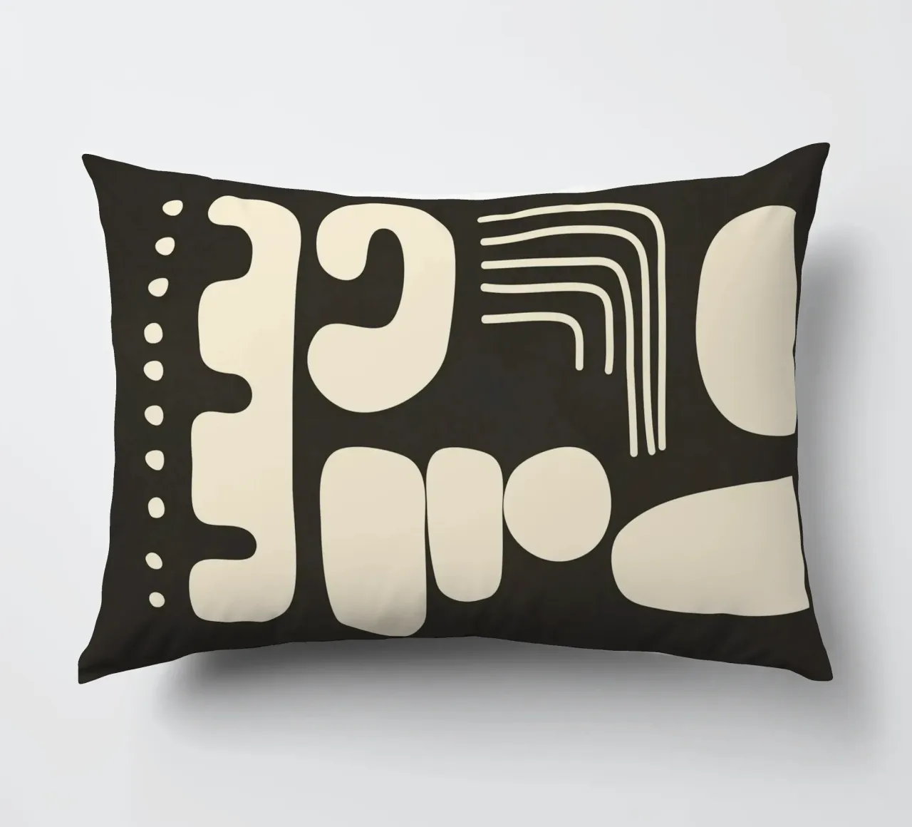 Abstract Minimal Shapes 1 cuscino da Nadjaa