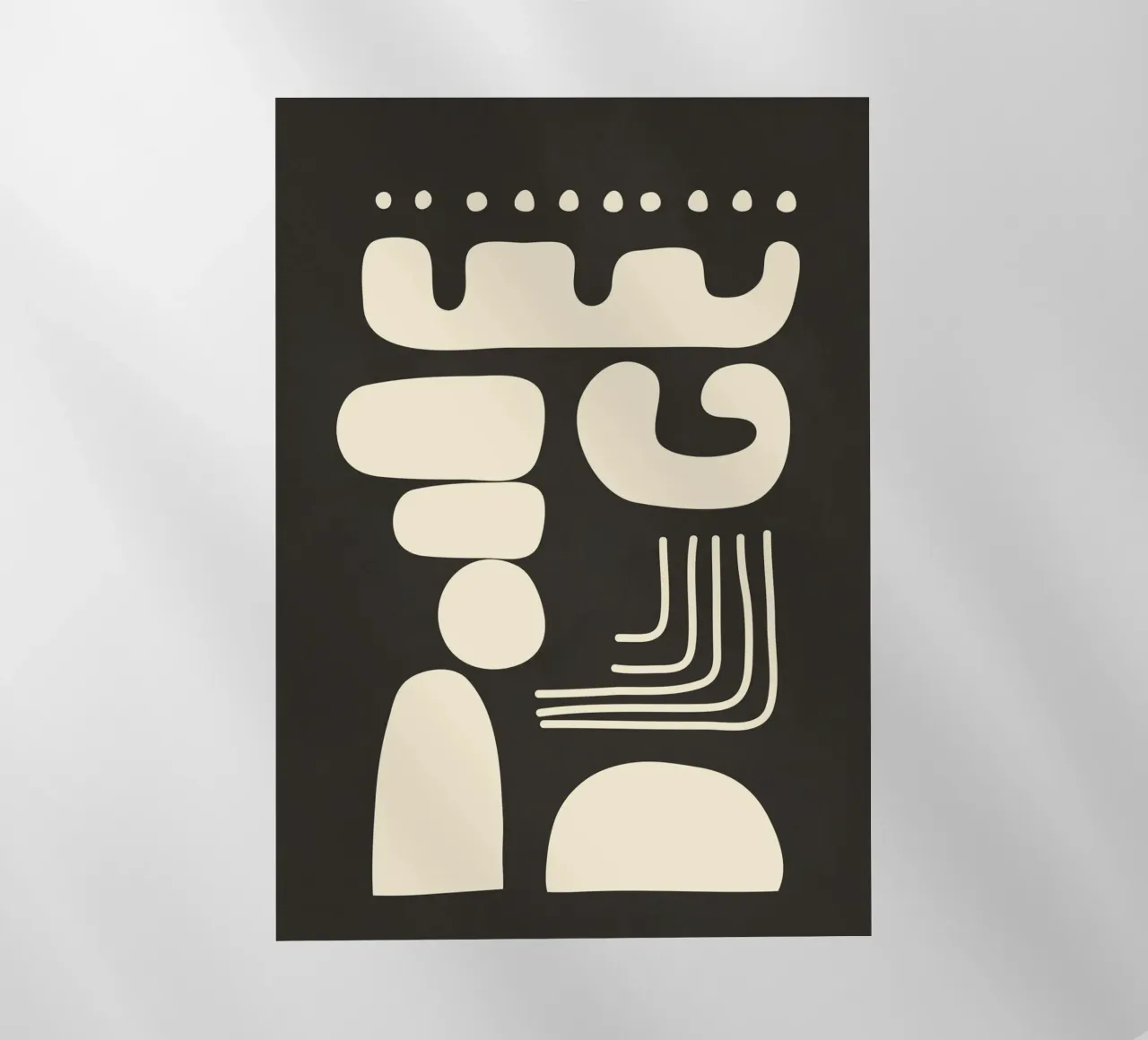 Abstract Minimal Shapes 1 pellicola backlit da Nadjaa