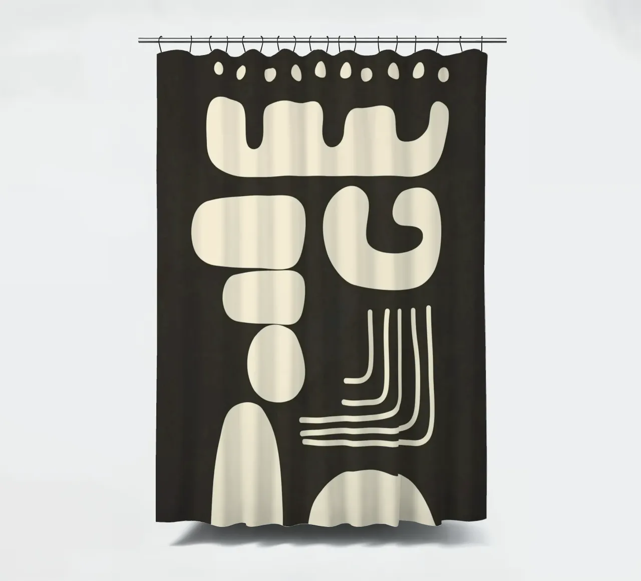Abstract Minimal Shapes 1 Duschvorhang von Nadjaa