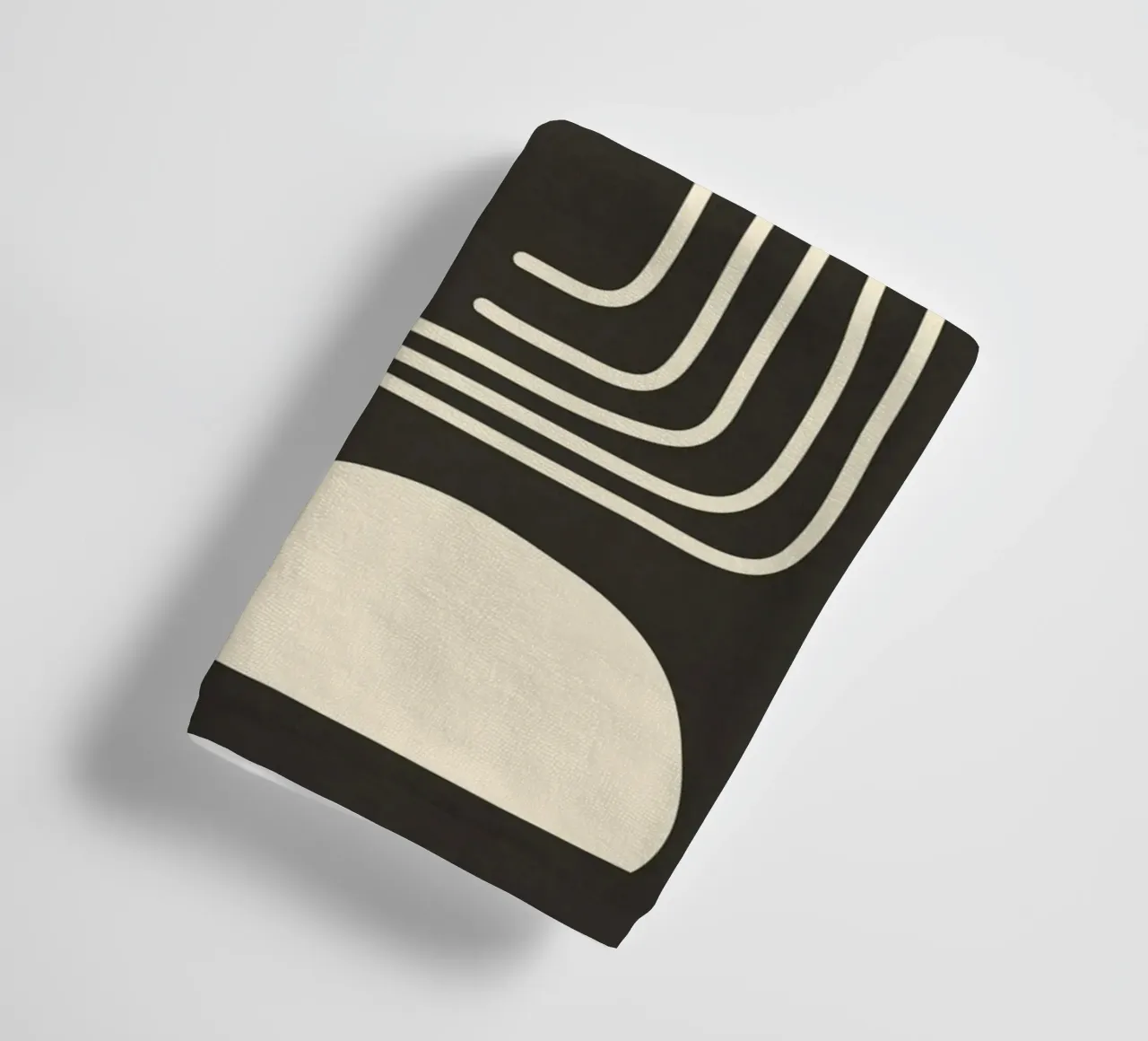 Abstract Minimal Shapes 1 towel by Nadjaa