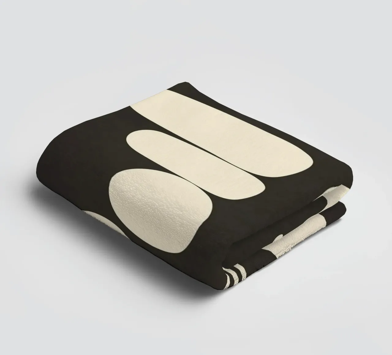 Abstract Minimal Shapes 1 towel by Nadjaa