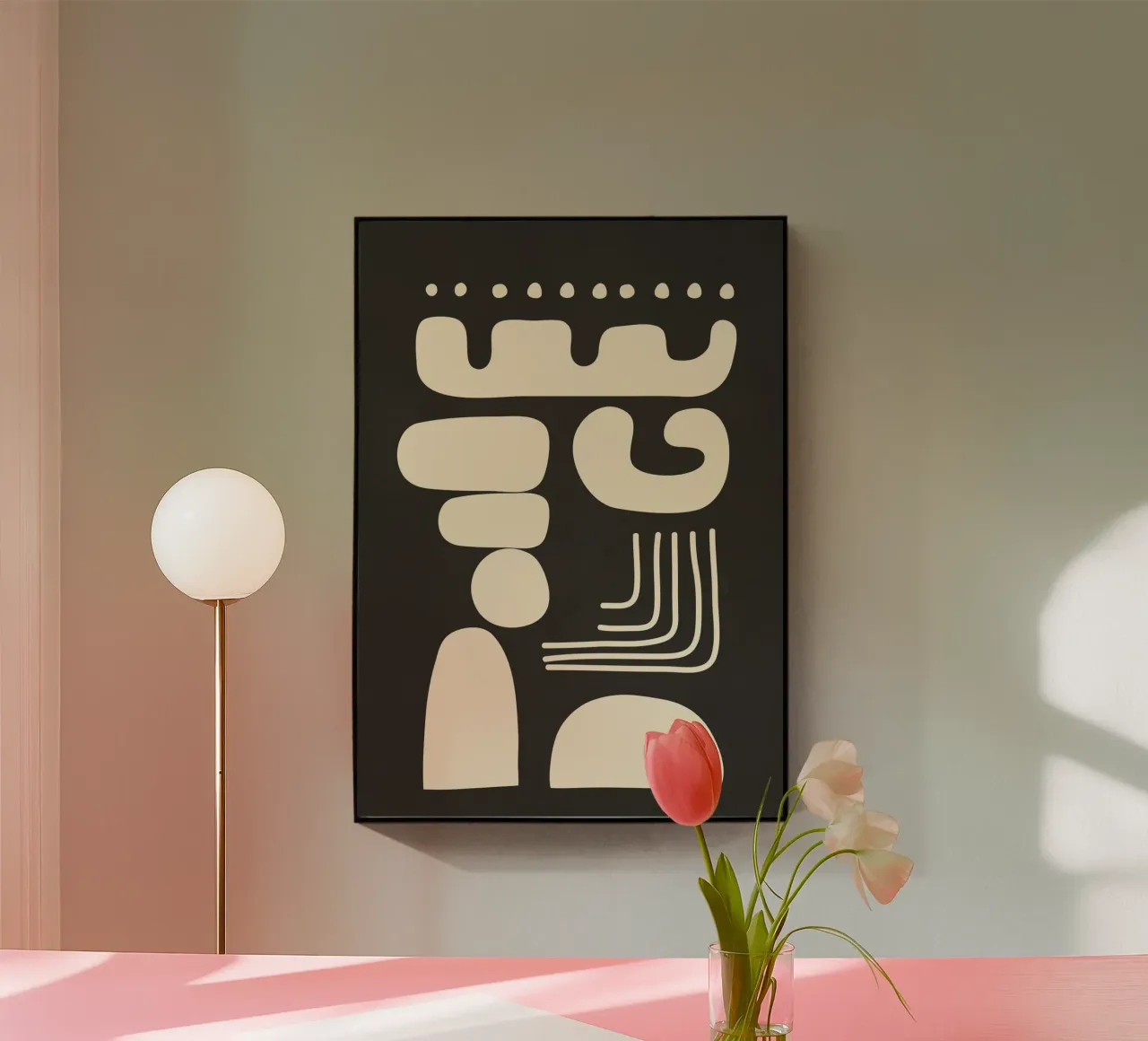 Abstract Minimal Shapes 1 plexiglass da Nadjaa
