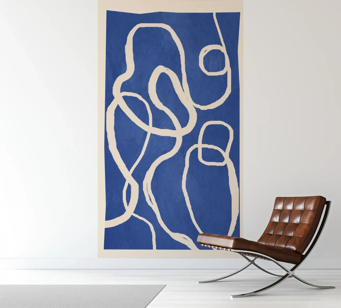 Ether Line 3 fotobehang van Nadjaa
