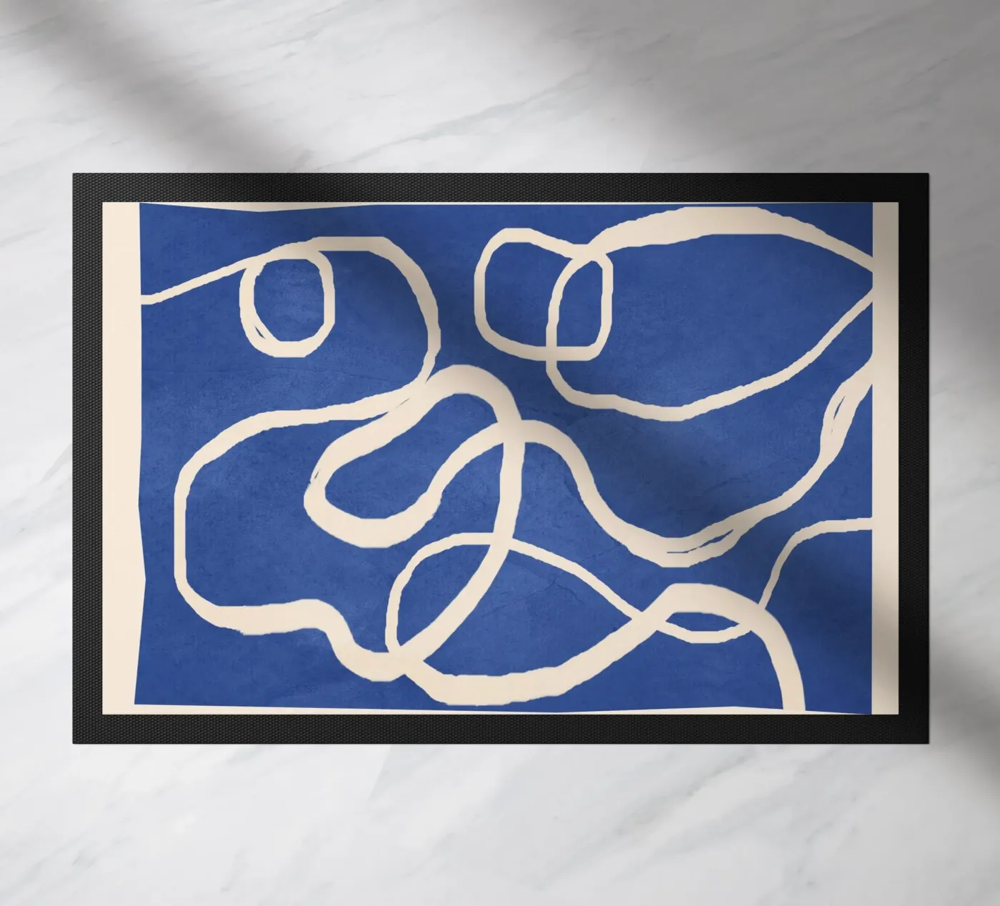 Ether Line 3 doormat by Nadjaa